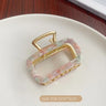 Small Colorful Elegant Acrylic Hair Clpsl