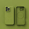 Liquid Soft Silicone Magsafe Wireless Charge Magnetic Case For iPhone 16 Plus 15 14 13 12 Pro Max 11 Cover