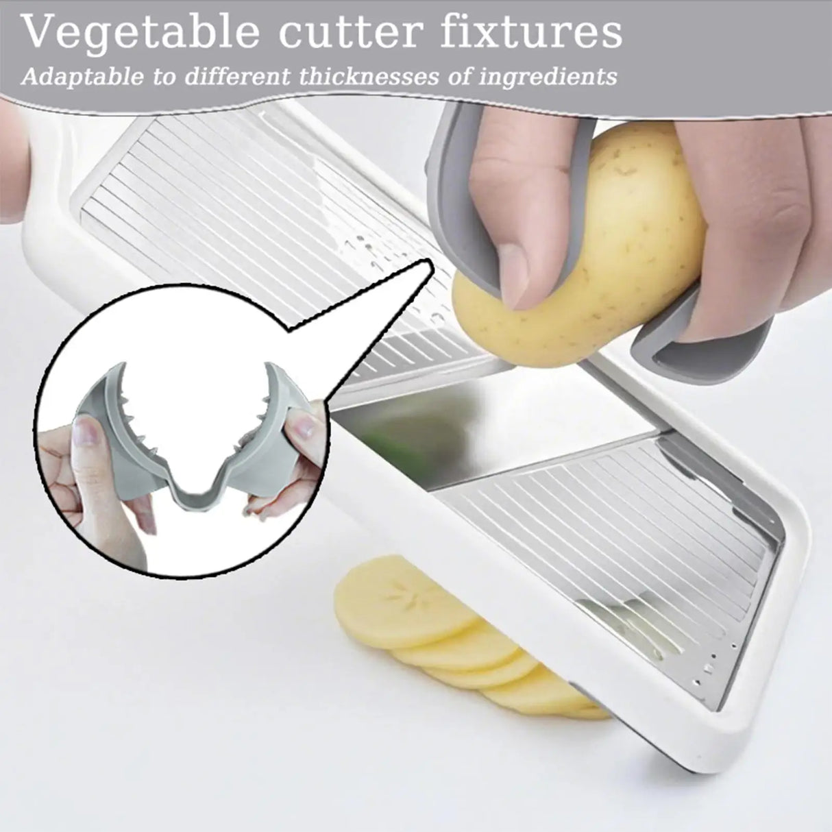 Non Slip Protective Finger Guard for Mandoline Slicer