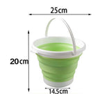 3L/5L/10L Multi-purpose Silicone Folding Bucket