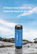 Zealot S1  Waterproof, Wireless Bluetooth Speaker With Bike Mount and Flashlight.
