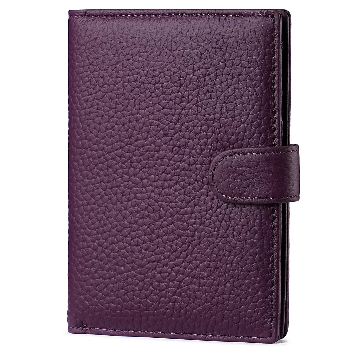 Men Or Women's RFID Slim Leather Passport Holder With Card And Money Slots
