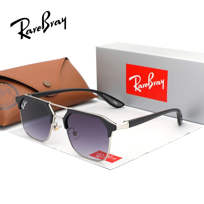 RareBray Vintage Square Sunglasses Women Men Rectangle Sun Glasses Female Eyewear Anti Blue Light for Male Female Eyeglasses