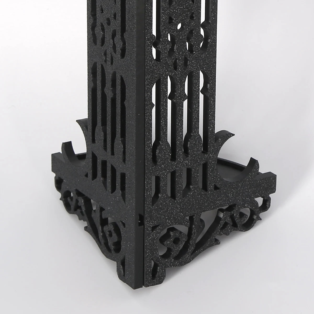 1 Piece Decorative Black Corner Rack