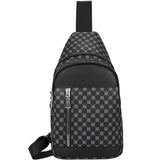 Men And Women's Single Shoulder Patchwork Dot Design Bag