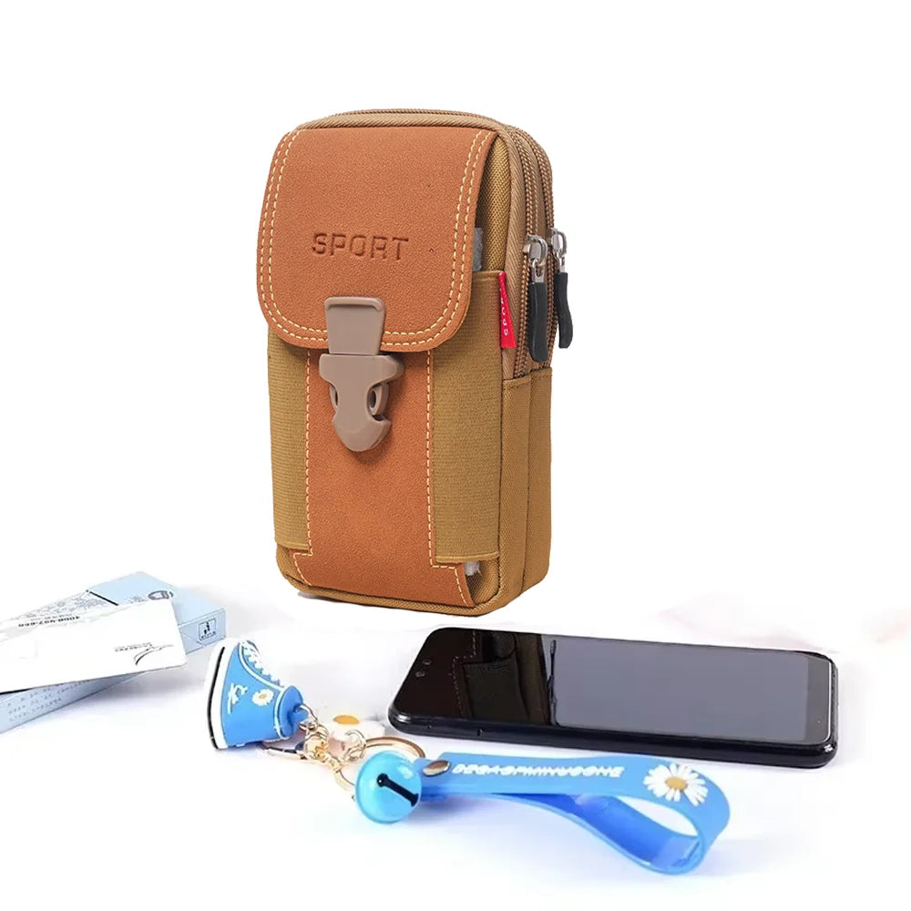 Multi-functional Large Capacity Waist Bag Attaches To Your Belt