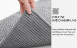 Kitinjoy Chenille Non-slip Washable Quick Drying Bath Mat