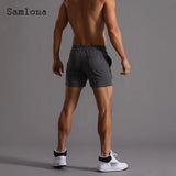 Men's Leisure Shorts With Lace Up And Pockets