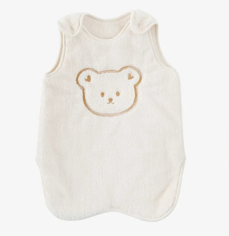 Baby Sleeveless Flannel Sleep Top