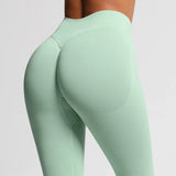 Women's High Waist Butt Lifting Seamless Fitness Pants