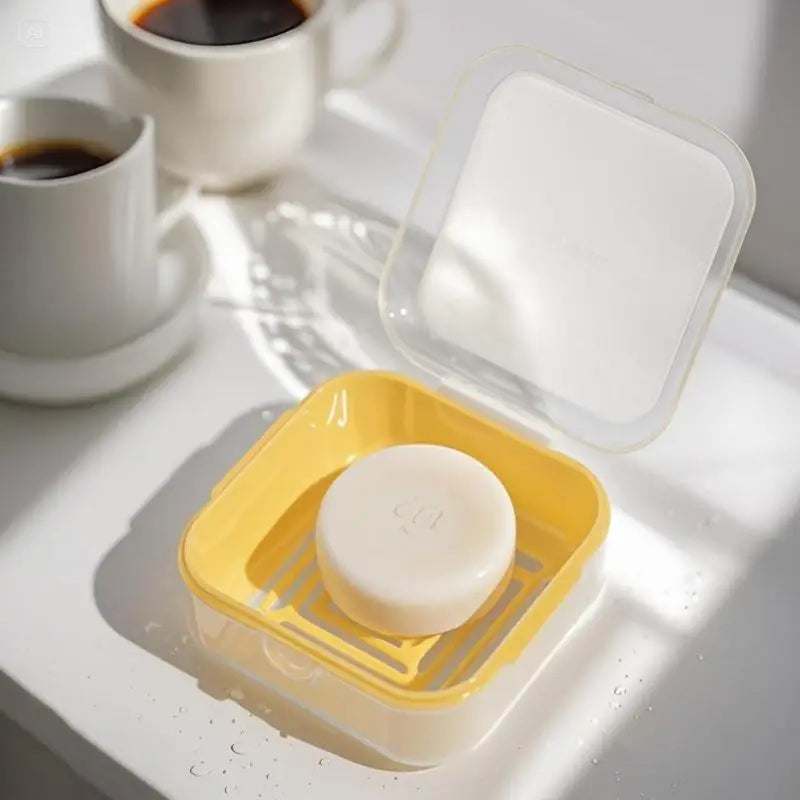 1Pce Travel Leak Proof Mini Soap Box