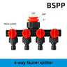 1-Pcs 1/2" 3/4" 1" Garden Hose Quick Connect Adapters