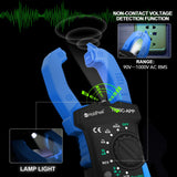 HOLDPEAK HP-7200C-APP Clamp Meter Multimeter 4000 counts with Smartphone APP,AC/DC TRUE-RMS LCD Display  Lamp Light Data Hold