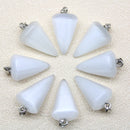 Reiki Natural Stone To Make Beautiful Pendants.