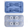 Silicone 3D Cute Cat Ice Cube Molds Makes 4