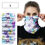 Men Or Women's Head Face Neck Tube Bandana Scarf