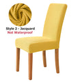 Waterproof And Non Waterproof Elastic Dining Chair Covers.