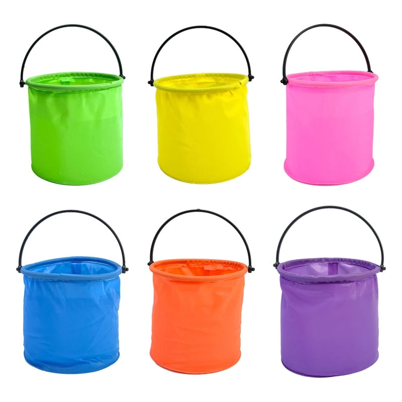 Foldable Beach Toy Bucket