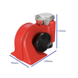 FARBIN Snail Air Horn With Compressor Relay Harness 12V 150db  For Trucks, Cars Or Motorcyles