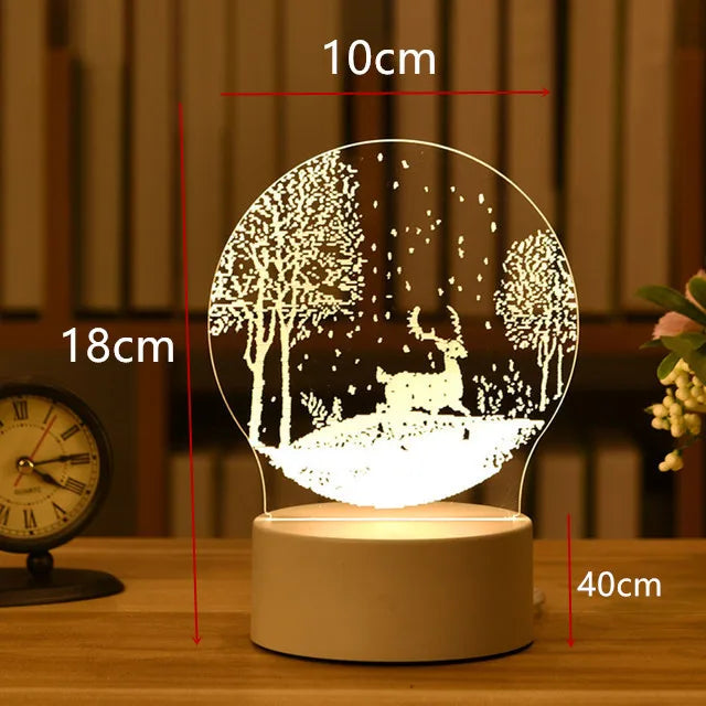 3D LED Night Lights For All Occasions