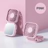 500mAh USB Rechargeable Handheld Portable Fan with Mirror