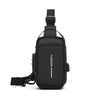 Men's Anti Theft USB Charging Crossbody Bag