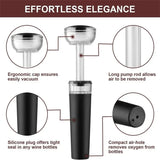 Wine Aerator with Vacuum Stopper And Pourer
