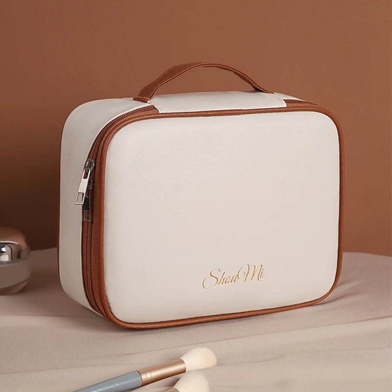1Pieces 3 In 1 Multipurpose PU Makeup Storage Bag