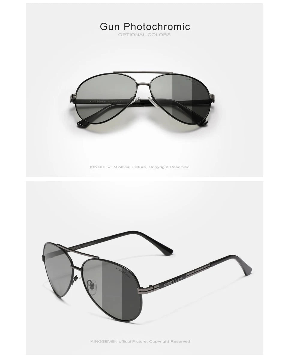 Men's KINGSEVEN Polarized UV400 Sunglasses