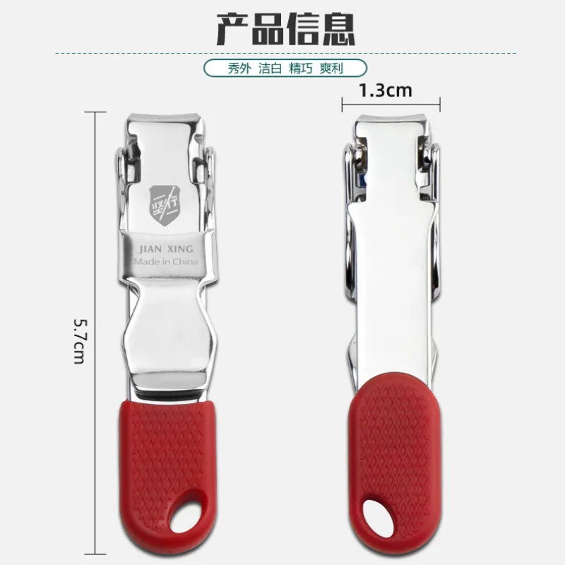 Easy To Handle Steel Nail Clippers.