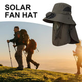 Solar Charging Fan Hat