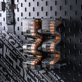 Battery Ladder Dispenser For 35 AAA Or 27 AA With Tester