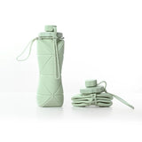 Silicone Folding Water Bottle Resistant To High Temperatures