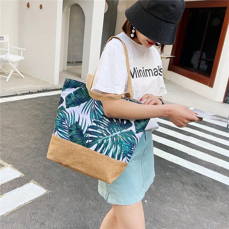 Canvas Folding Shoulder Bag.