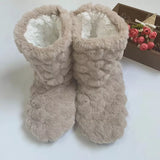 Men And Women's Thick Warm Non-Slip Plush Slippers.