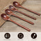 6 Piece  9 Inch Bamboo Mixing Spoons