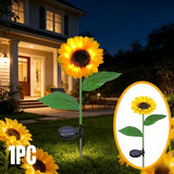 Solar Garden Sunflower Lights
