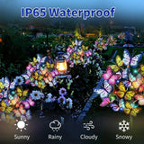 Solar LED Garden Butterfly Decoration