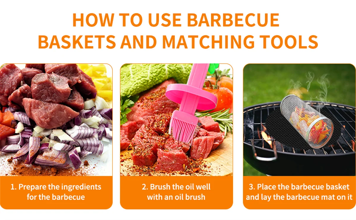 Stainless Steel Barbecue Cage