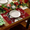 4PCS 30*45CM Linen Christmas Table Placemats