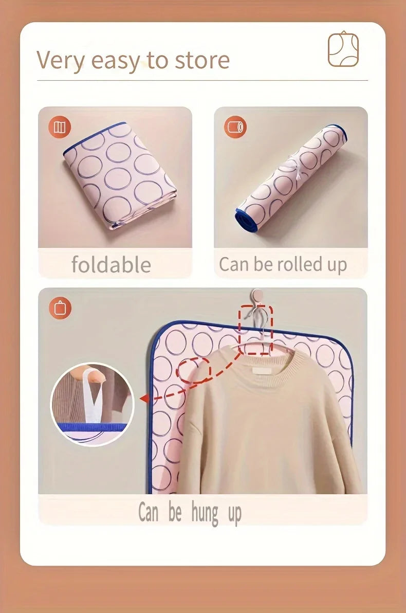 Foldable Waterproof High-Temperature Resistant Ironing Mat