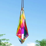 120mm Rainbow Crystal Laser Prism Aurora Sun Catcher