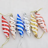 6pcs Christmas Hanging Ornaments.