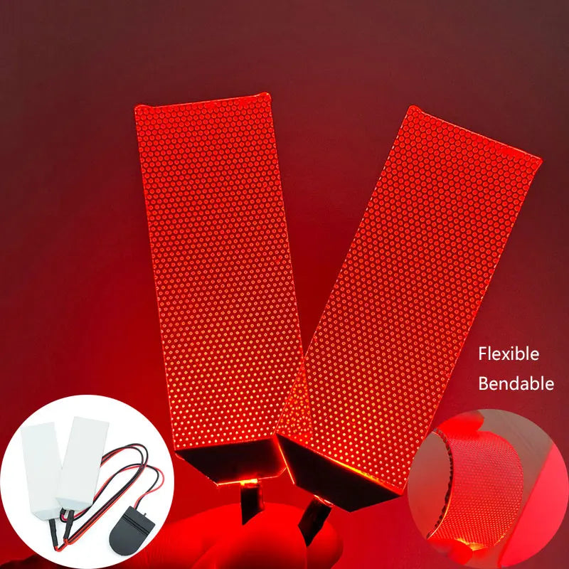 Flexible DIY LED Eye Light For Iron Man Halloween Mask