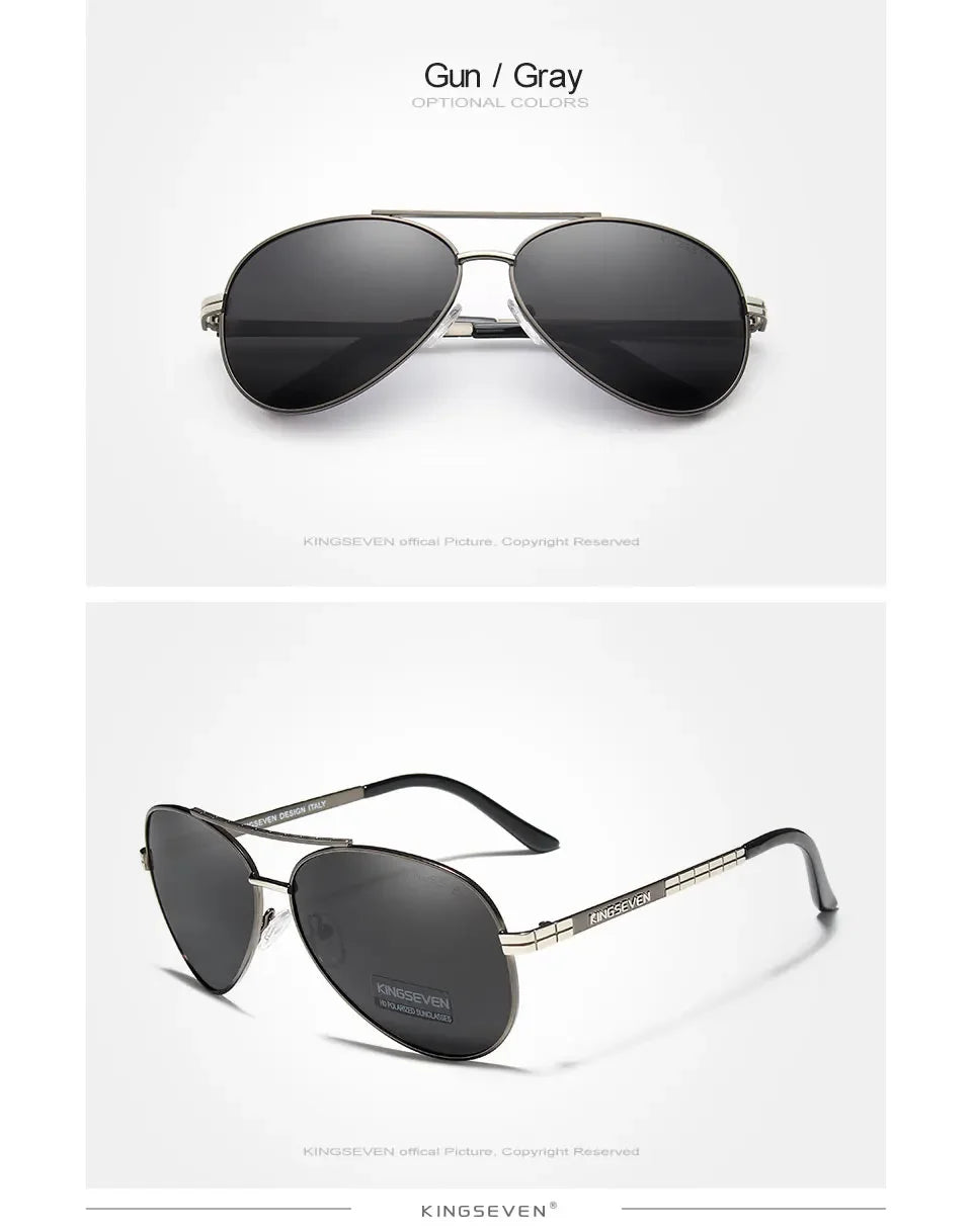 Men's KINGSEVEN Polarized UV400 Sunglasses