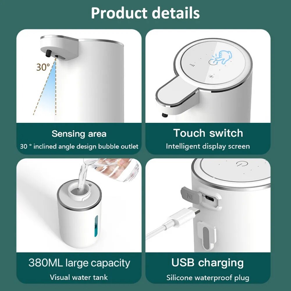 Xiaomi 380ml Infrared Touchless Automatic Soap Dispenser.