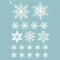 Christmas Decor Static Sticker For Windows And Mirrors.