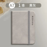 Handmade Leather Mini A7 Pocket 80 page Notebook