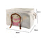 Foldable Canvas Cartoon Animal Laundry Basket OR Toy Storage.