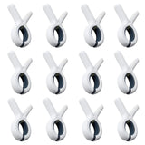 1/3/6/12Pcs Plastic Clothes Pins with Strong Anti-Rust Springs